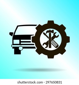 auto repair.vector icon