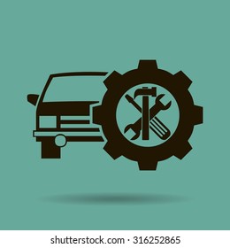 auto repair.vector icon