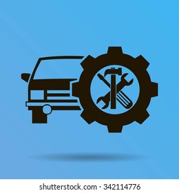auto repair.vector icon