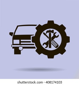 auto repair.vector icon