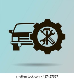 auto repair.vector icon