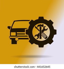 auto repair.vector icon