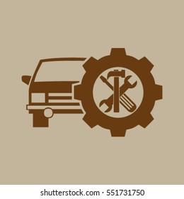 auto repair.vector icon