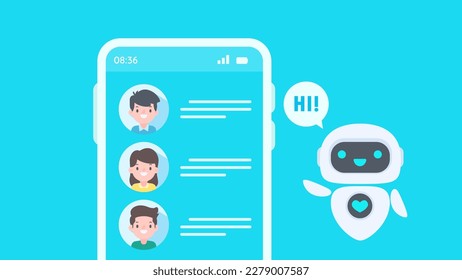 Auto reply system with intelligent robots provide information and help customers with problems