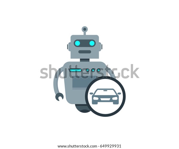 Auto Robot Icon Logo\
Design Element