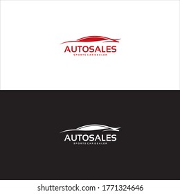 Auto-Sale-Logo in Vektorgrafik