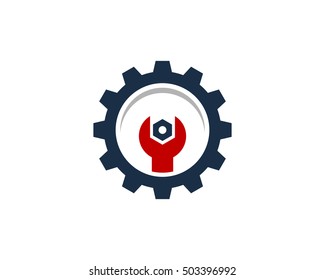 Auto Service Automotive Logo Design Template