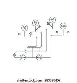 Auto service. Car maintenance. Failure diagnosis.