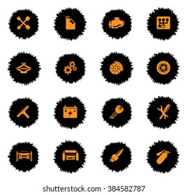 Auto Service  color icon for web sites and user interface