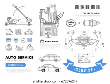 Auto Motor Service High Res Stock Images Shutterstock