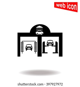 Auto service icon.