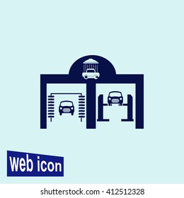 Auto service icon.