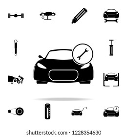 auto service icon. Cars service and repair parts icons universal set for web and mobile