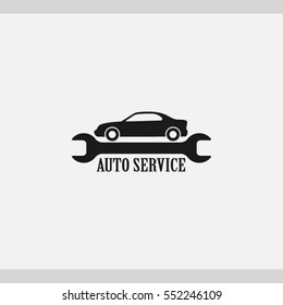 auto service icon. One of set web icons