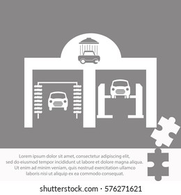 Auto service  icon Vector design.
