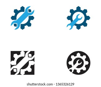 Auto service icon vector illustration