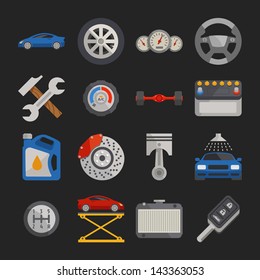 Auto Service Icons