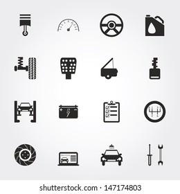 Auto Service Icons