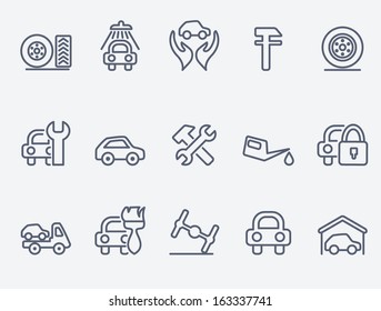 Auto Service Icons