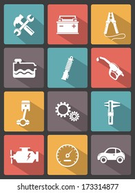 Auto service icons