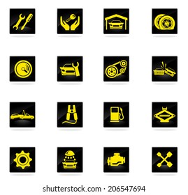 Auto Service Icons