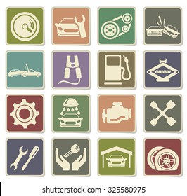 Auto Service Icons