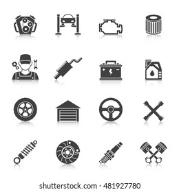 Auto Service Icons Set