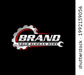 Auto service logo template, Perfect logo for business related to automotive industry
