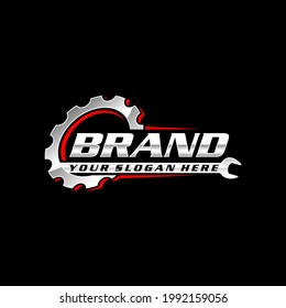Auto service logo template, Perfect logo for business related to automotive industry