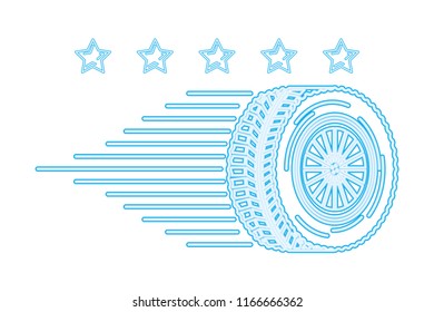 auto service repair maintenance stars emblem