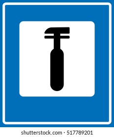auto service sign