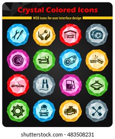 Auto Service simply symbol for web icons and user interface