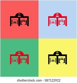Auto service vector  icon.