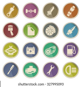 Auto Service web icons