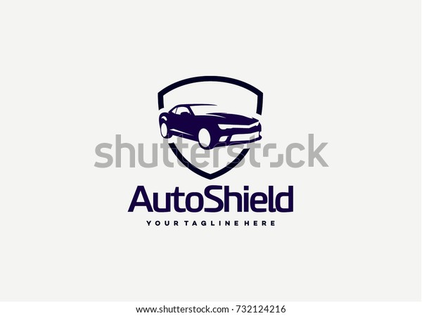 Auto Shield Logo Template Design. Creative\
Vector Emblem for Icon or Design\
Concept