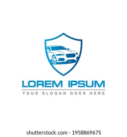 auto shield vector , transportation logo