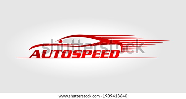 auto speed.\
cars logo design concept\
illustration