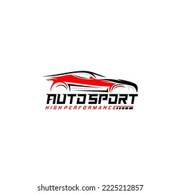Design-Vorlage für das Auto-Speed-Logo