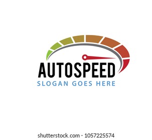 auto speed motorcycle rider workshop club vector logo design template