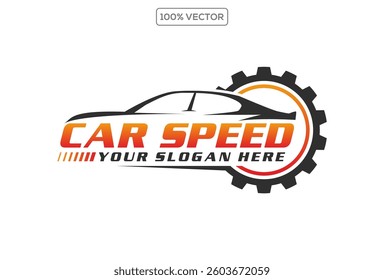 auto speed performance, RPM, acceleration, logo vector