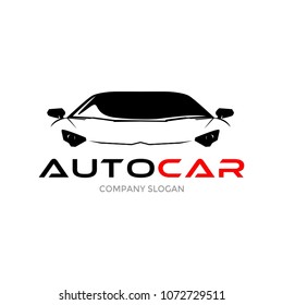 Auto sport car logo design