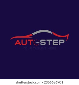 Auto Step Modern Logo Design