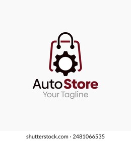 Auto Store Logo Vector Template Design. Good for Business, Start up, Agency, and Organization