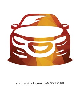 Auto style car logo design Vector Illustration