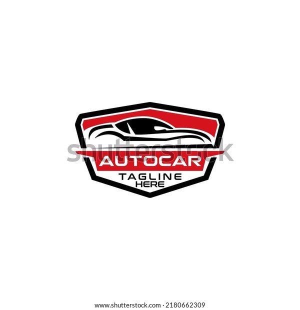Auto Team Racing Club Car Repair Service Template\
Logo Vector