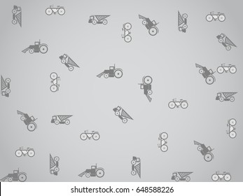 Auto technology background