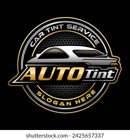 auto tinting car logo template