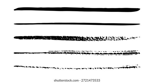 Conjunto de marcos de círculo grunge de banda de rodamiento de neumáticos automáticos. Patrón de neumático de coche y motocicleta, pista de la banda de rodadura del neumático de rueda. Borde redondo de neumático negro. Ilustración vectorial aislada sobre fondo blanco.

