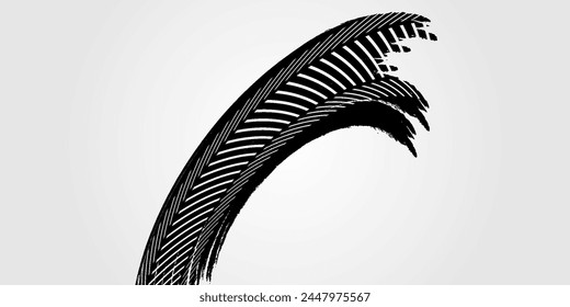 Auto tire tread grunge element. Car and motorcycle tire pattern, wheel tyre tread track.