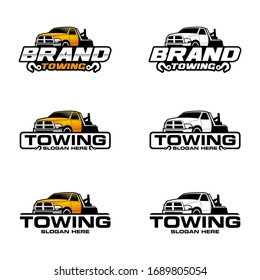 
auto towing logo, Perfect logo for business related to automotive industry